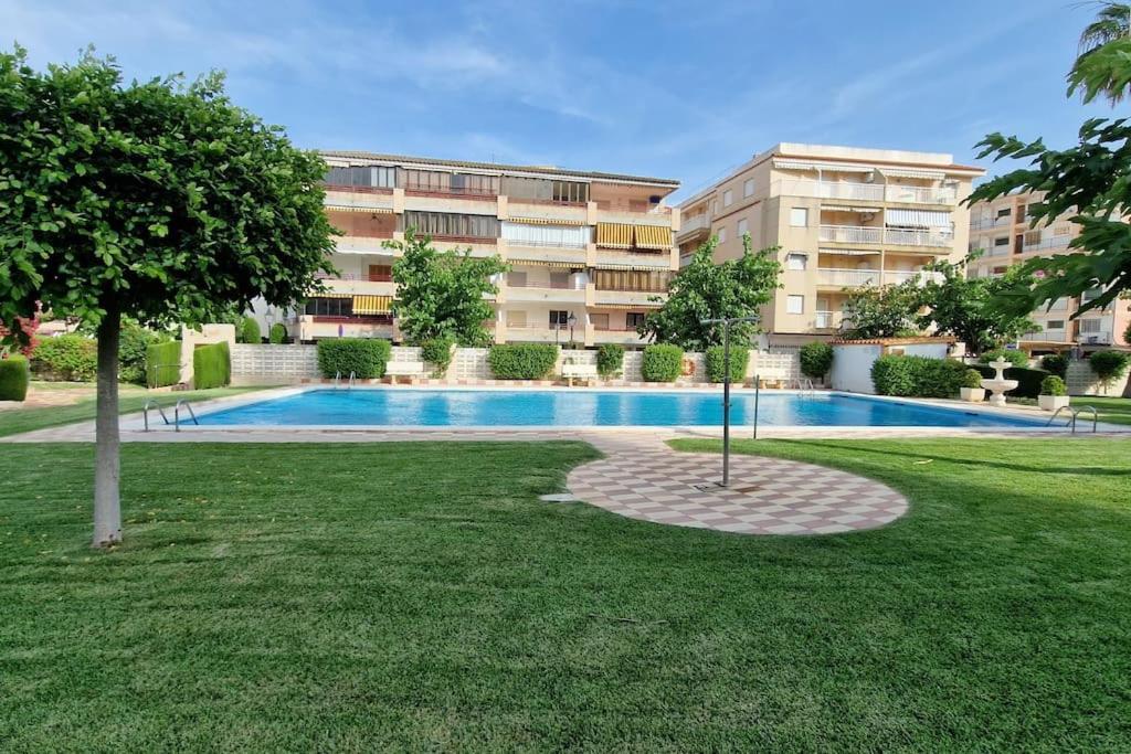 Bungalow Con Jardin Y Piscina Cerca De La Playa Oropesa del Mar Exterior foto